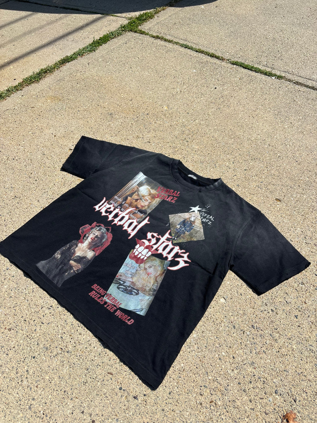 “LOST STARZ” TEE RED