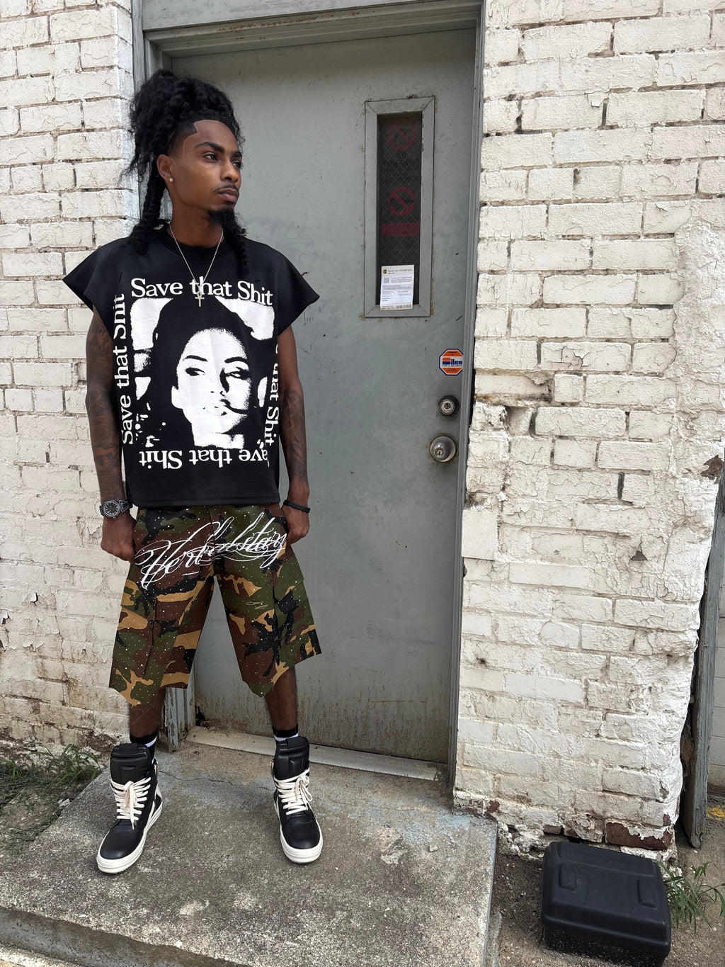 SAVE THAT SH*T SLEEVELESS TEE