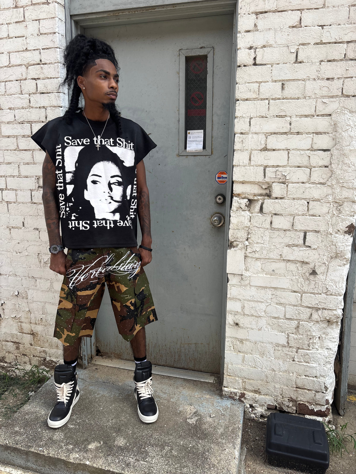 SAVE THAT SH*T SLEEVELESS TEE