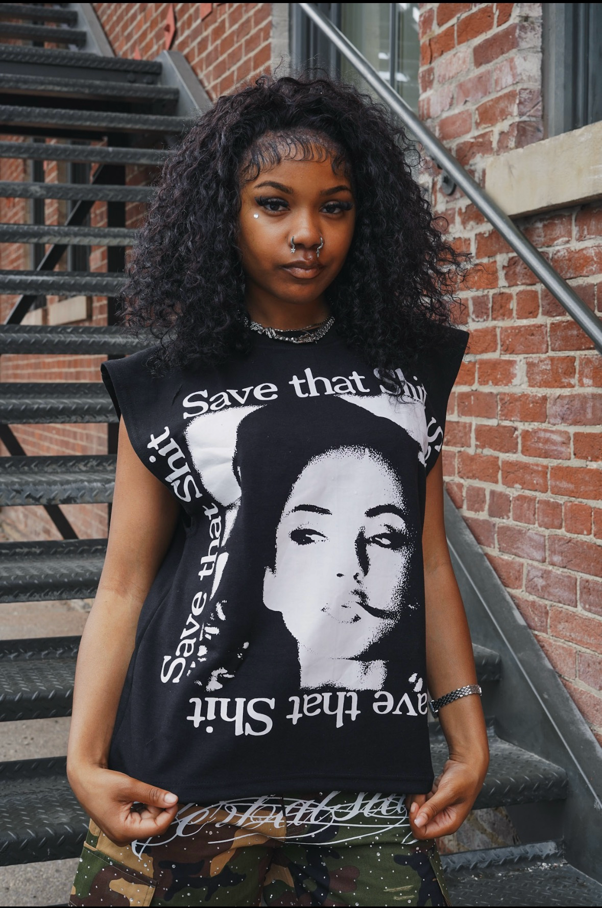 SAVE THAT SHIT SLEEVELESS TEE
