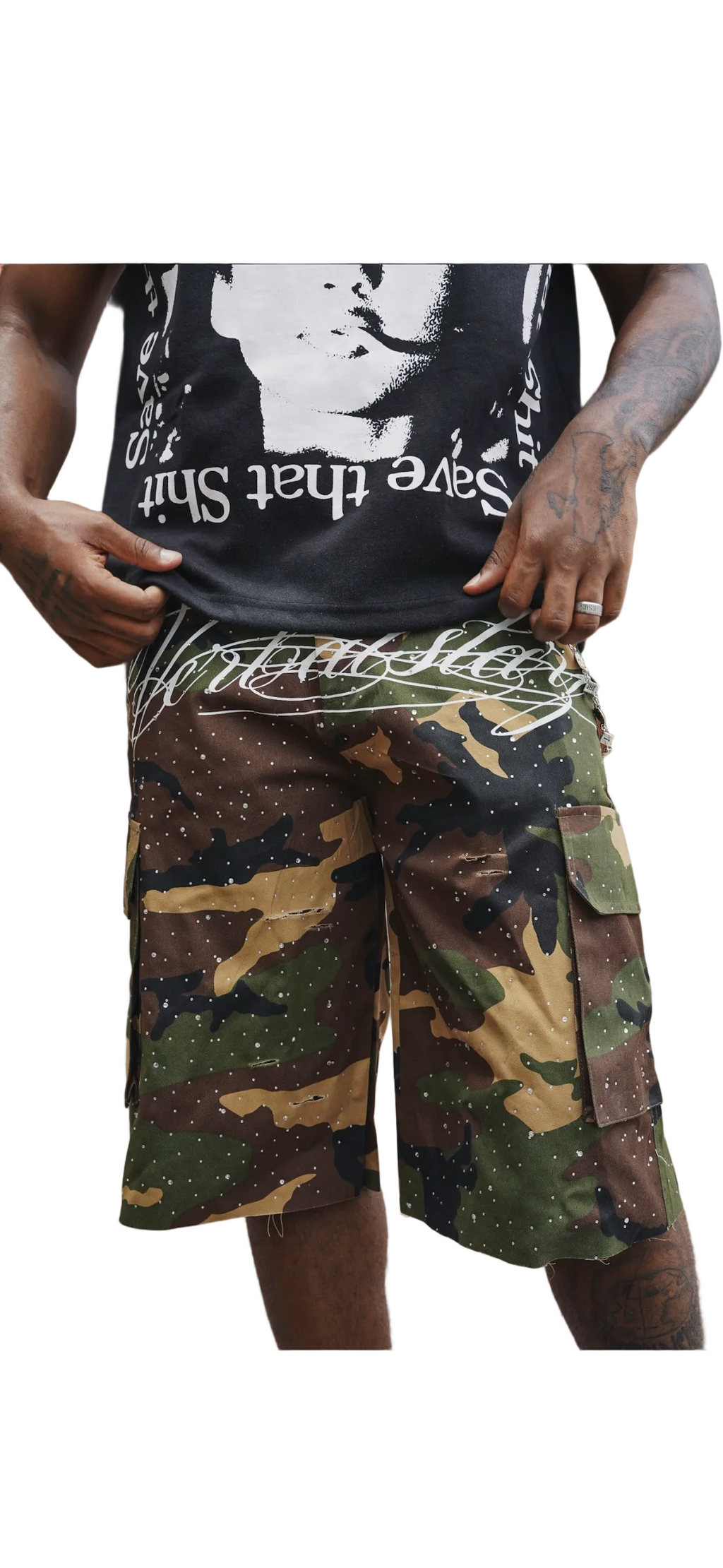 “SIGNATURE” CAMO CARGOS